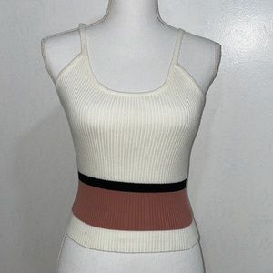Multi Color Cropped Top
